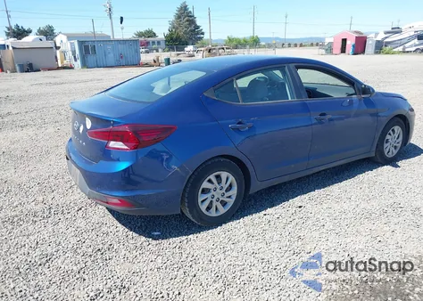 2019 Hyundai Elantra Se z USA, uszkodzony, nr VIN 5NPD74LF2KH453983